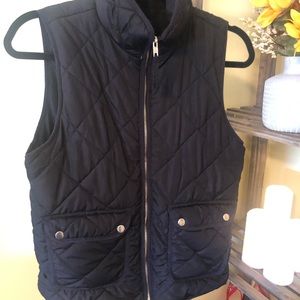 Puffer vest, black!